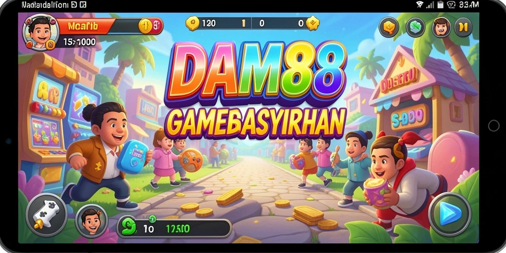 Screenshot gameplay DAM88 yang menunjukkan aksi seru dalam permainan Arcade.