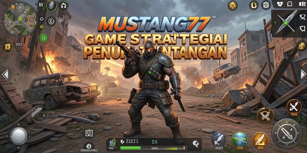 Gameplay intens dan strategi mendalam dalam MUSTANG77.