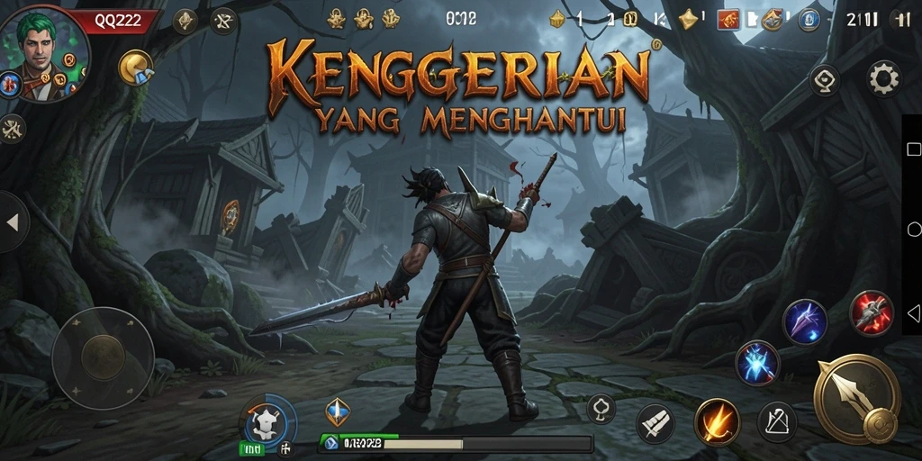 Gameplay menakutkan penuh dengan misteri dan kengerian.