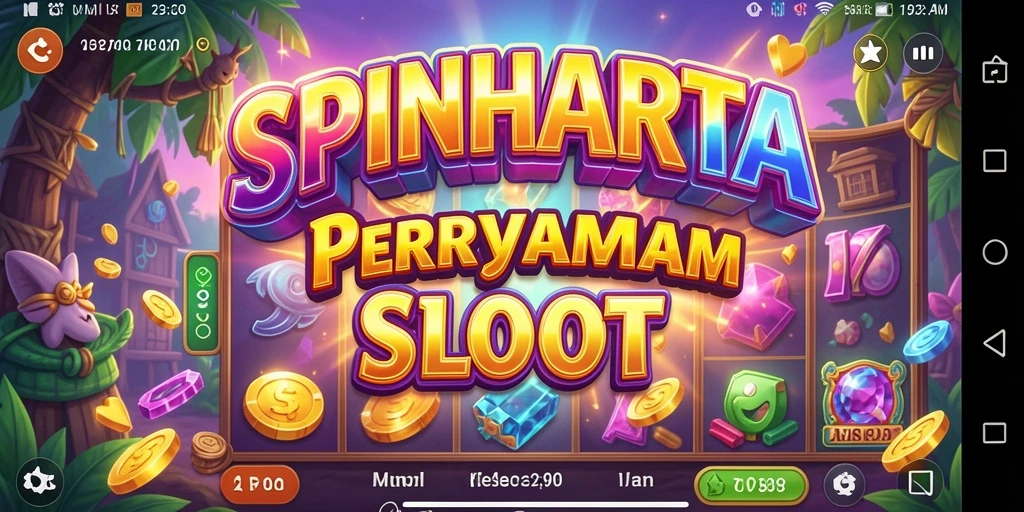 Tampilan gameplay yang seru dan interaktif di SPINHARTA.